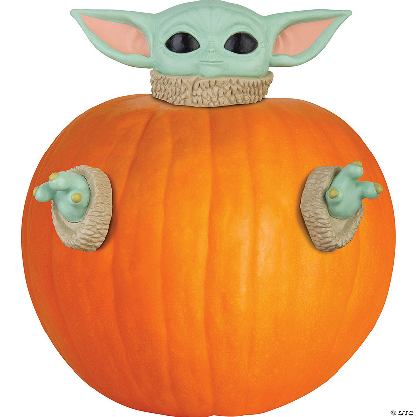 Star Wars&amp;#8482; The Mandalorian&amp;#8482; Grogu&amp;#8482; Pumpkin Push-In Image