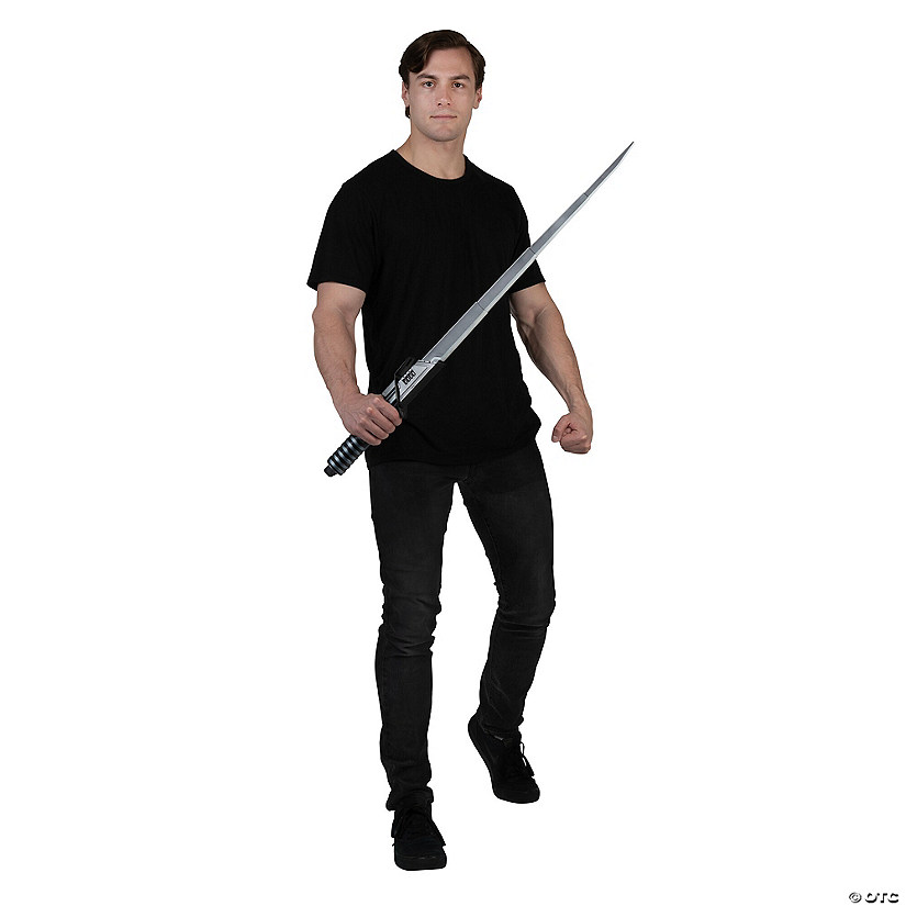 Star Wars&amp;#8482; The Mandalorian&amp;#8482; Light-Up Darksaber with Retractable Blade Image
