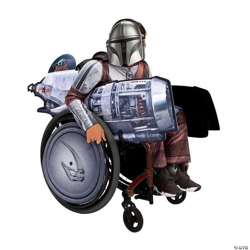 Star Wars The Mandalorian Wheelchair Costume Accessory Image