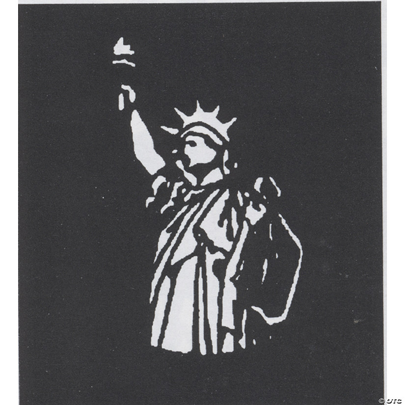 Statue Of Liberty Stainless Stencil Image