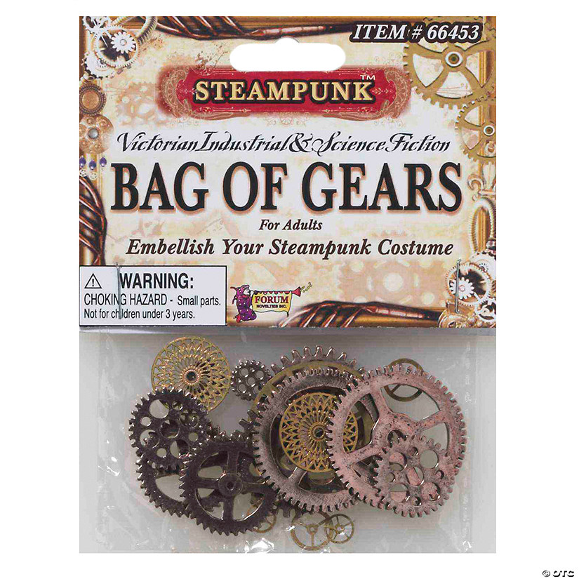 Steampunk Bag Of Gears Image