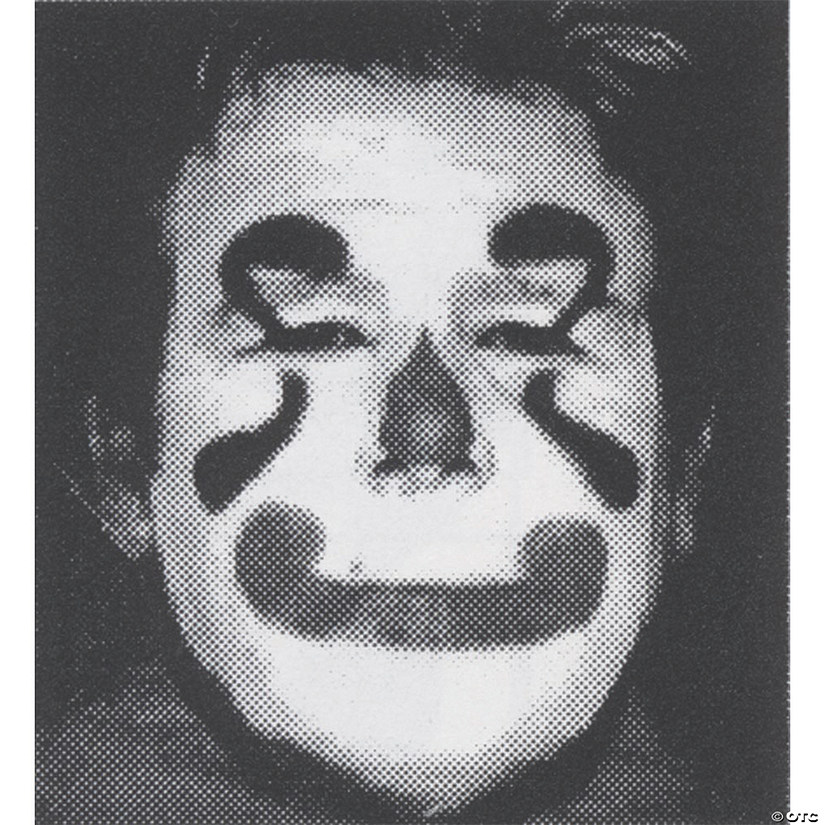 Stencil Kit Clown White Face Costume Kit Image