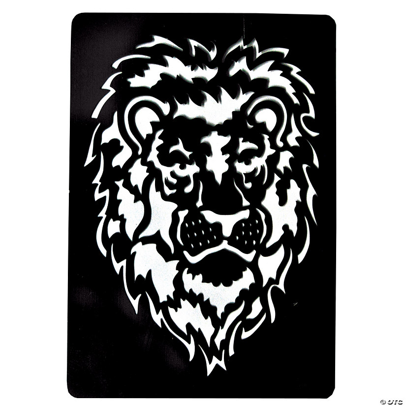 Stencil, Lion Image