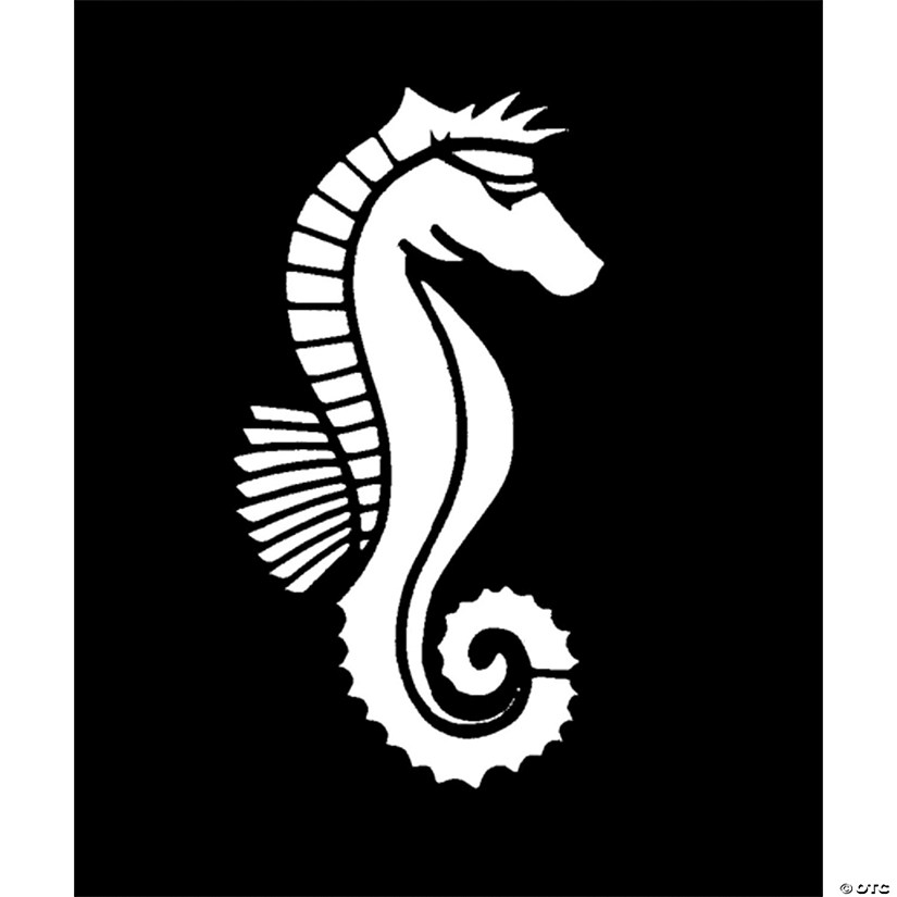 Stencil Seahorse, Stainless Image
