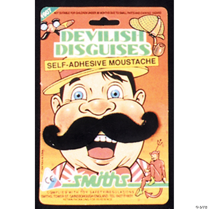 Stick-On Mustache Image