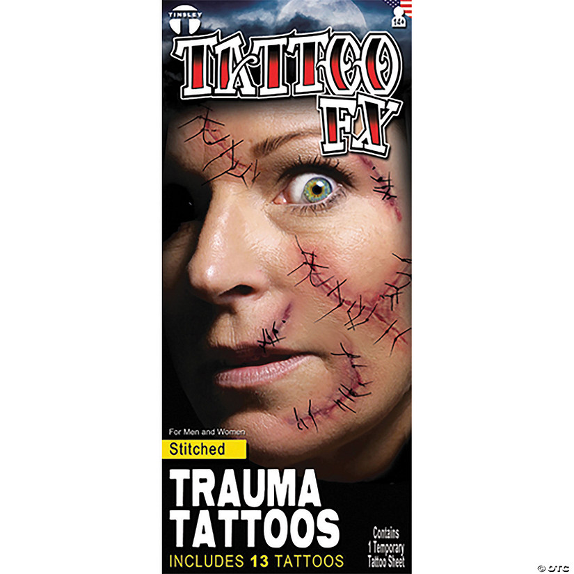 Stitched Trauma Tattoo Fx Image