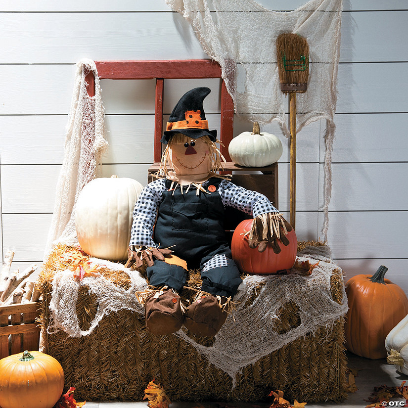 Stuff-a-Scarecrow Halloween Decoration Image