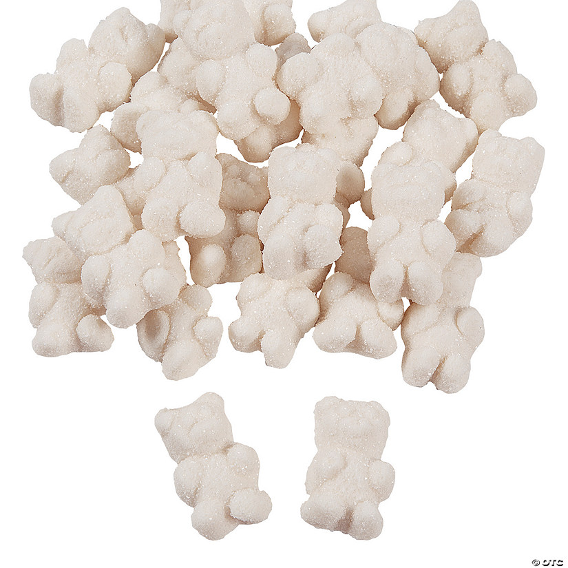 Sugar Coated Tutti Frutti Gummy Teddy Bear Candy - 100 Pc. Image