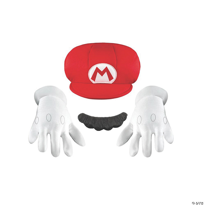 Super Mario Brothers Mario Accessory Kit for Kids Image