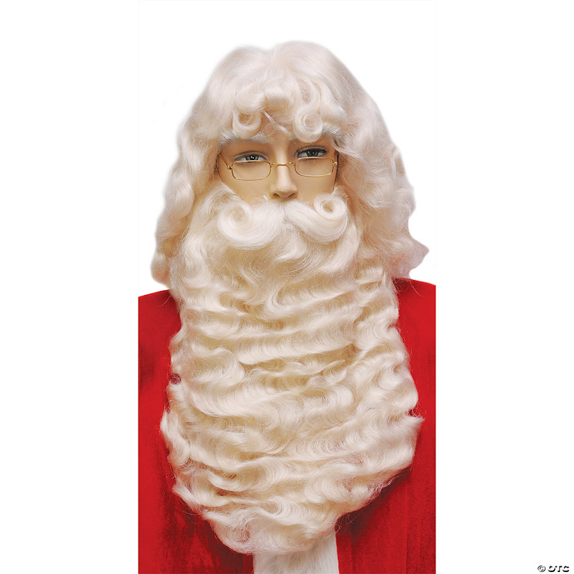 Supreme Extra Large Santa Wig And Beard Set 004EX Image