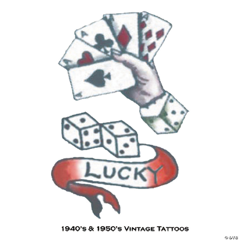 Tattoo Vintage Lucky 1940/1950 Image