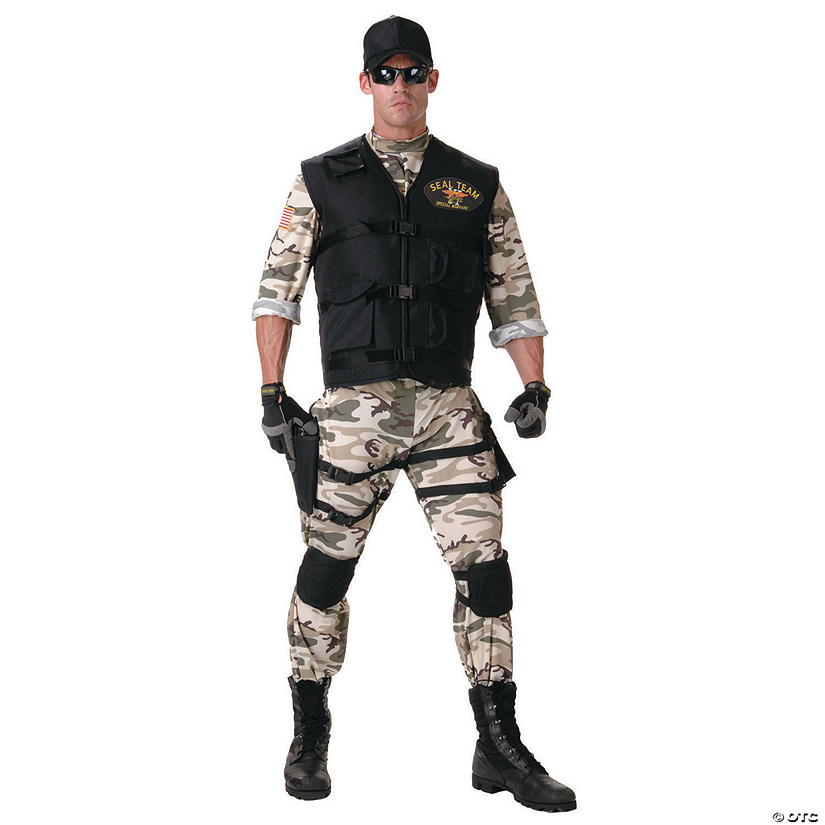 Teen Boy's Seal Team Costume Halloween Express