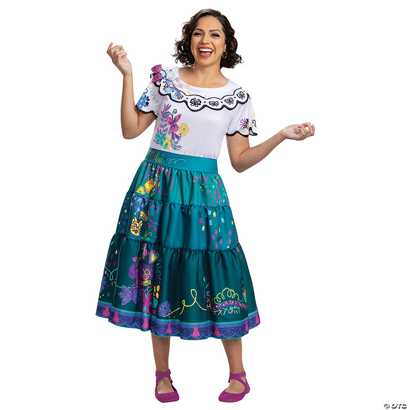 Teen Deluxe Disney's Encanto Mirabel Madrigal Costume Image