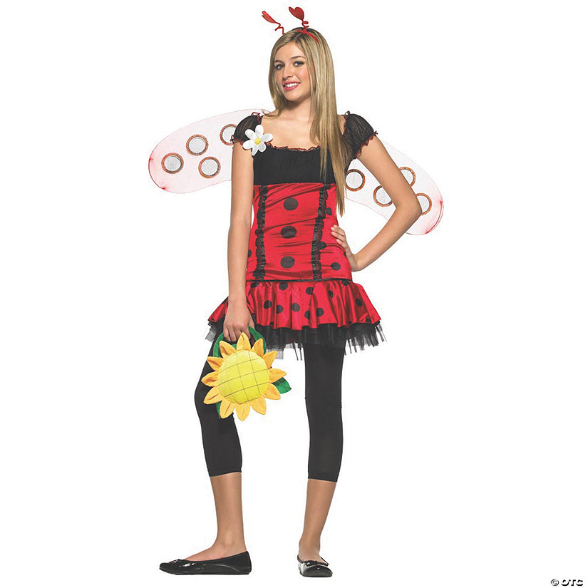 Teen Girl's Daisy Bug Costume - Standard Image