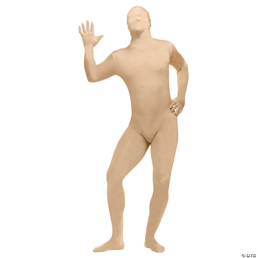 Teen's Nude Skin Suit Costume Image