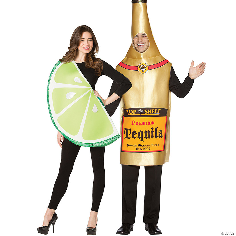 Tequila Bottle & Lime Slice Co Image