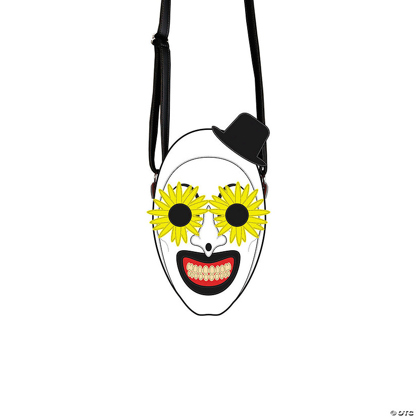 Terrifier&amp;#8482; Art the Clown Flower Glasses Adjustable Shoulder Bag Image
