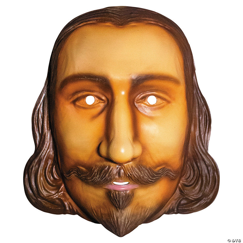 Thanksgiving&amp;#8482; John Carver Overhead Plastic Mask - One Size Image