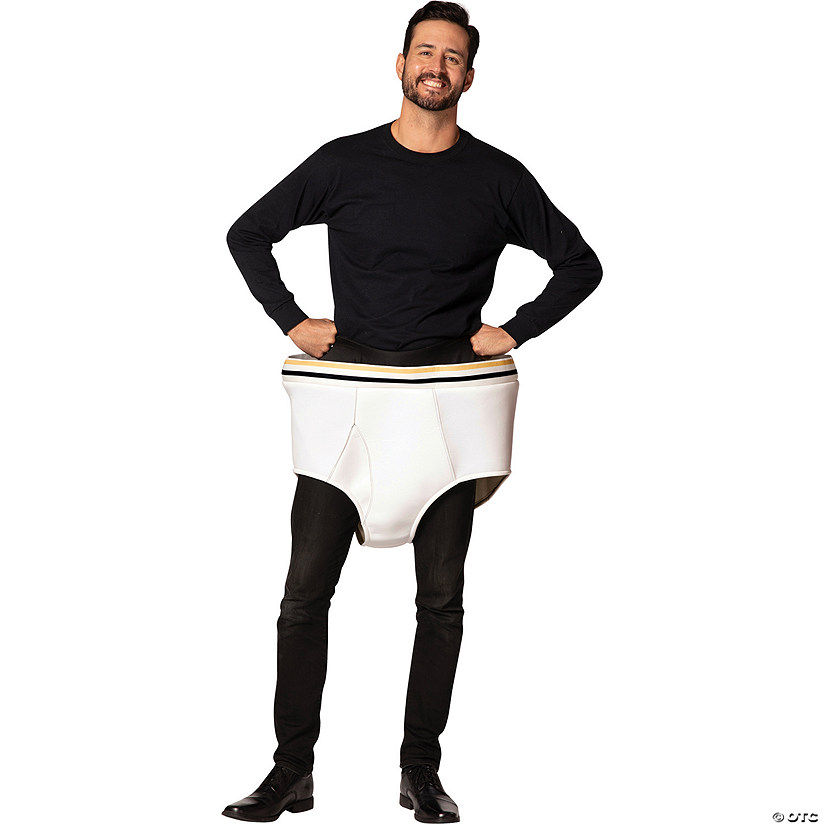 Tighty Whities Underwear Adult Costume Image