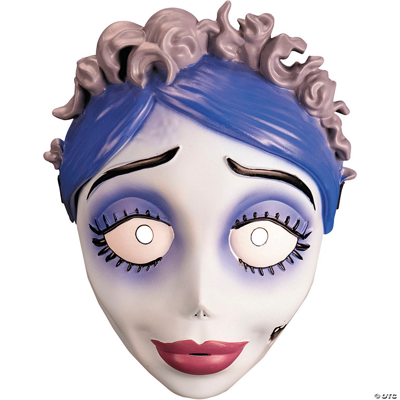 Tim Burton&#8217;s Corpse Bride&#8482; Emily the Corpse Bride Plastic Mask with Elastic Band Image