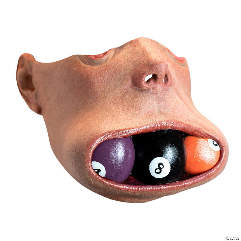 Tinsley Transfers 3 Ball Charlie Latex Half Mask Image