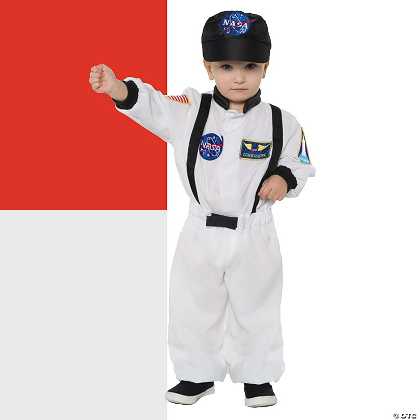 Toddler Astronaut Suit Costume Image