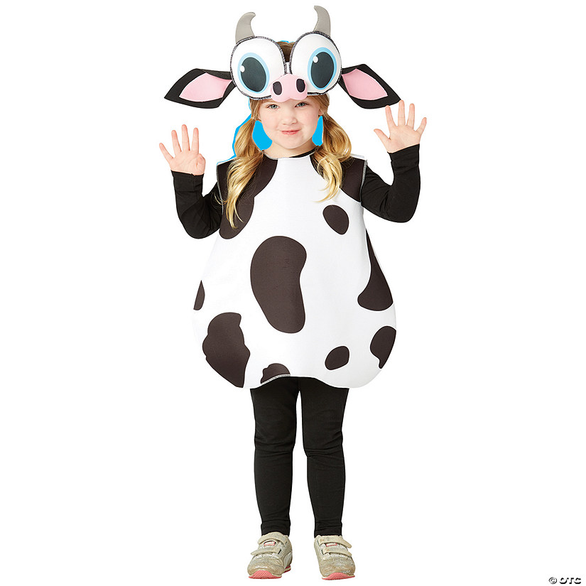 Toddler Big Eyed Cow Costume Image