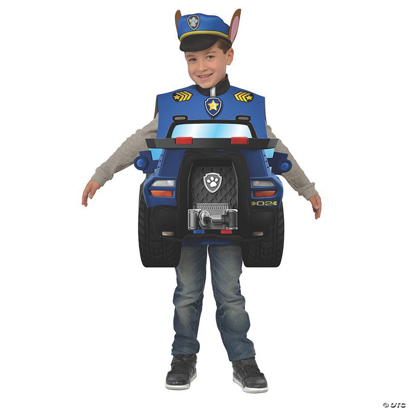 Toddler Boy&#8217;s Deluxe PAW Patrol&#8482; Chase Costume - 2T-4T Image