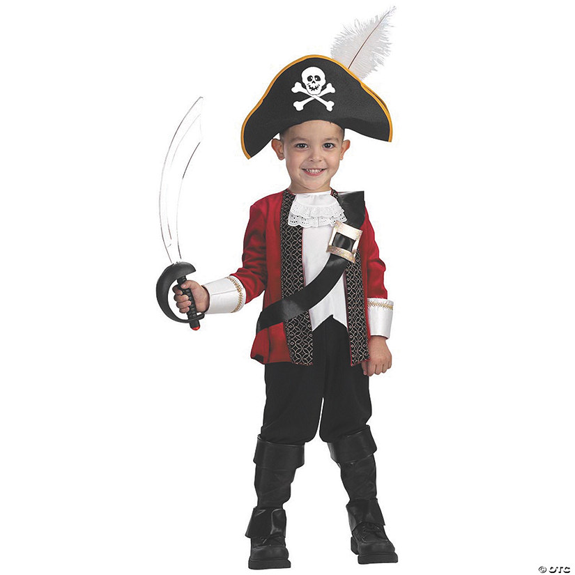 Toddler Boy&#8217;s El Capitan Pirate Costume - 3T-4T Image