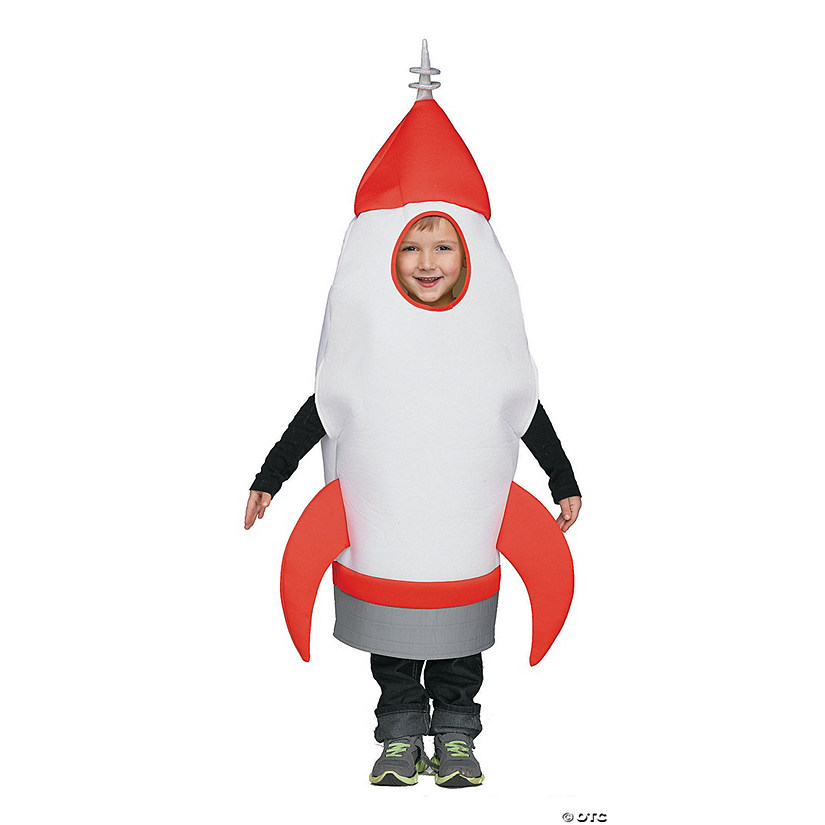 Toddler Boy&#8217;s Rocket Ship Costume - 3T-4T Image