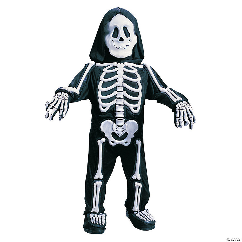 Toddler Boy's Skelebones Costume - 3T - 4T Image