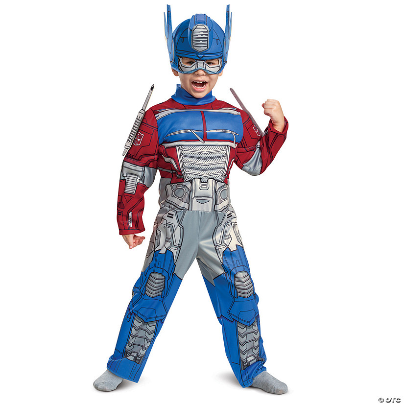 Toddler Boy's Transformeres Optimus Prime Eg Costume - Medium Image