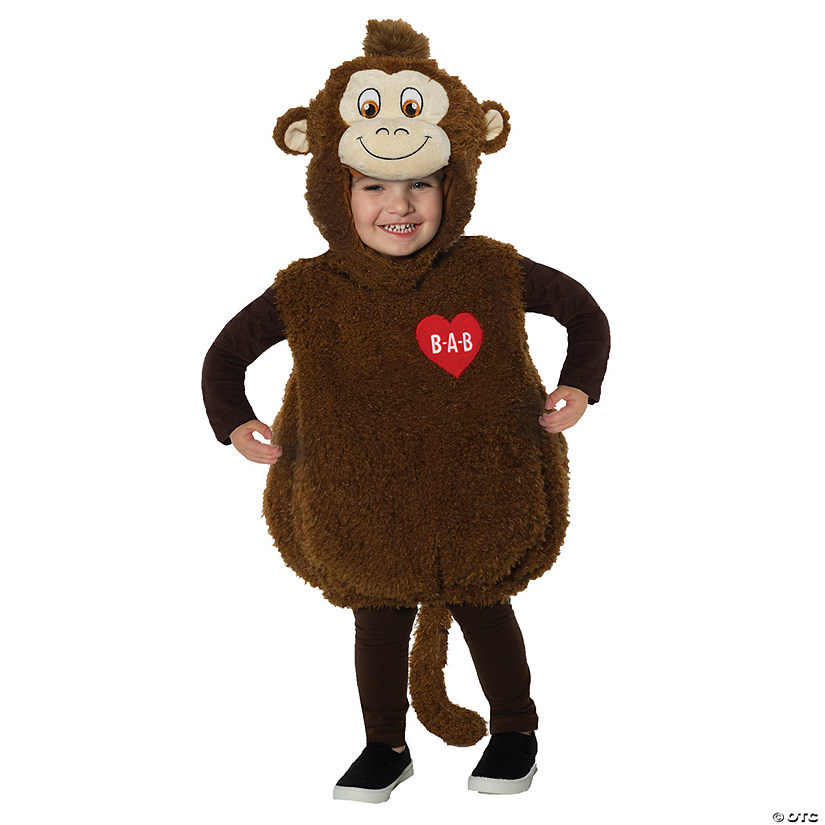 Toddler Build-A-Bear Smiley Monkey Costume Image