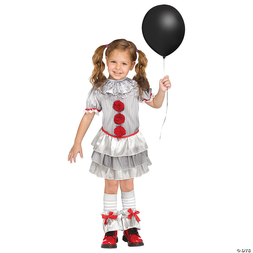 Toddler Carnevil Clown Costume Image