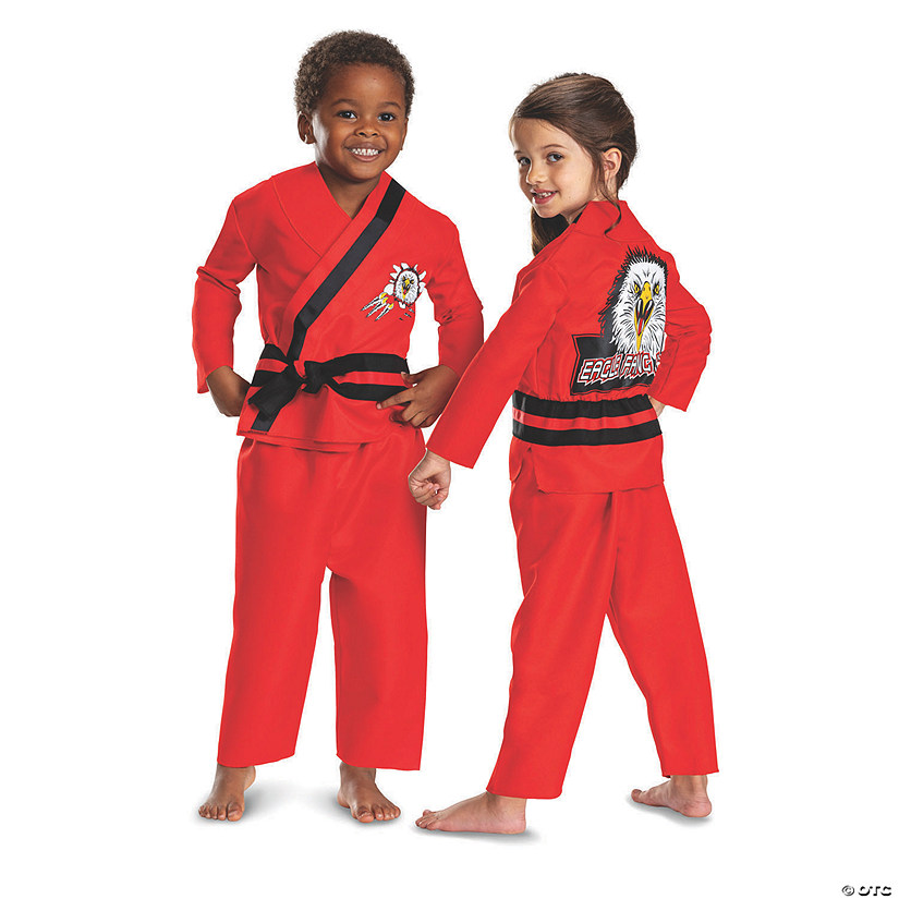 Toddler Classic Cobra Kai Eagle Fang Costume Image