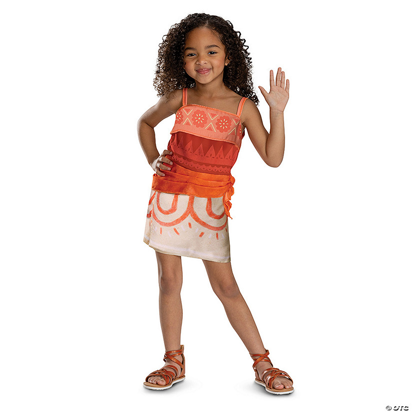 Toddler Classic Disney&#8217;s Moana 2 Moana Costume Image