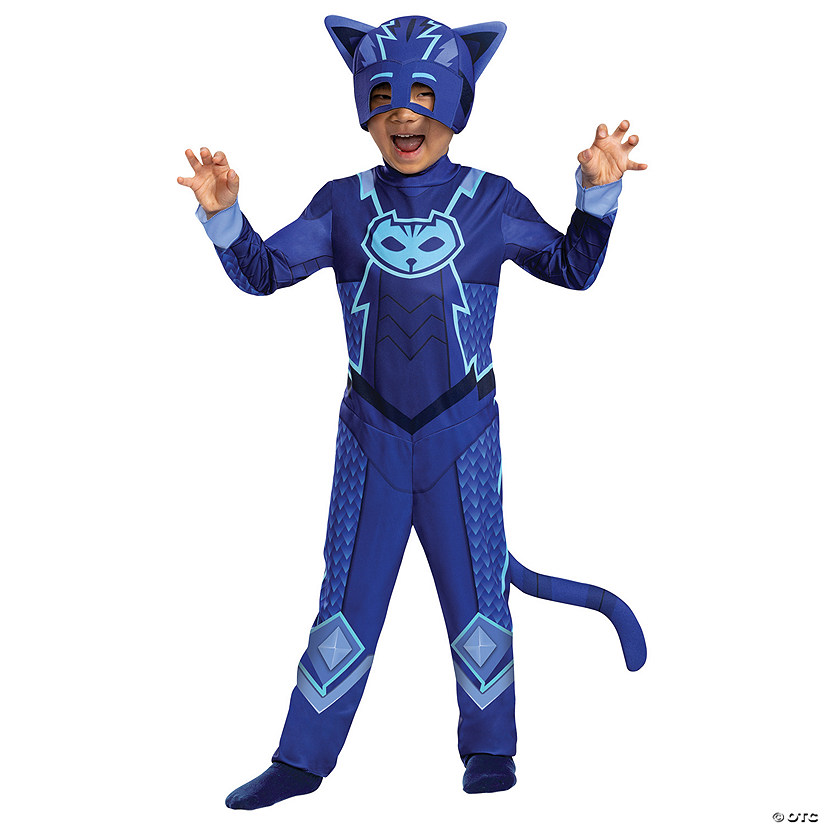 Toddler Classic Megasuit PJ Masks Catboy Costume Image