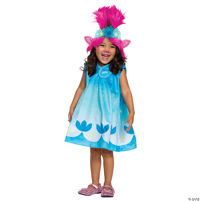 Toddler Classic Trolls Poppy Costume - Small Image