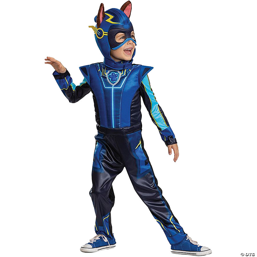 Toddler Deluxe Paw Patrol&#8482; Chase Costume Image