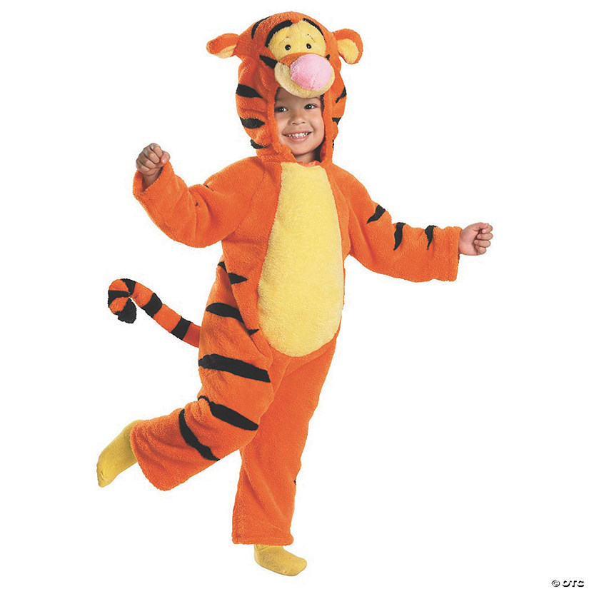 Toddler Deluxe Plush Winnie the Pooh&#8482; Tigger Costume - 2T Image