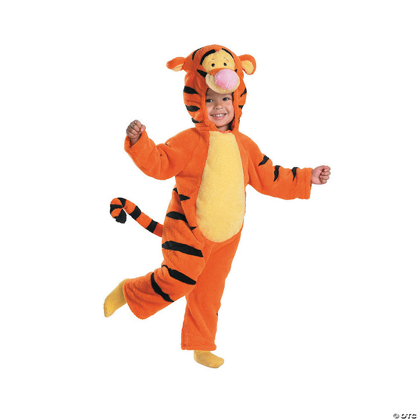 Toddler Deluxe Plush Winnie the Pooh&#8482; Tigger Costume - 3T-4T Image