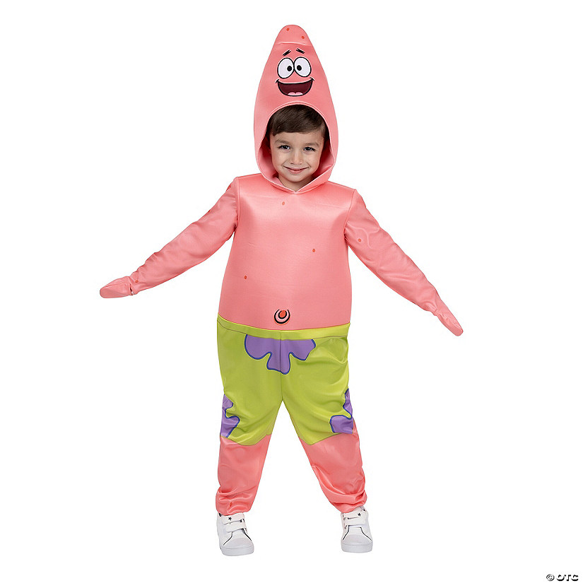 Toddler Deluxe SpongeBob SquarePants&amp;#8482; Patrick Jumpsuit Costume - One Size Image
