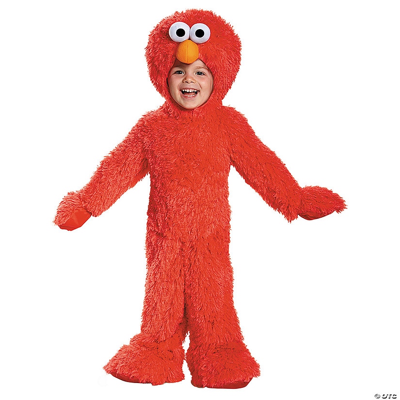 Toddler Extra Deluxe Elmo Costume Image