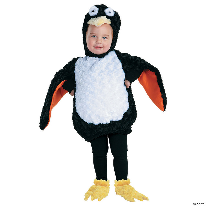 Toddler Furry Penguin Costume - 2T-4T Image