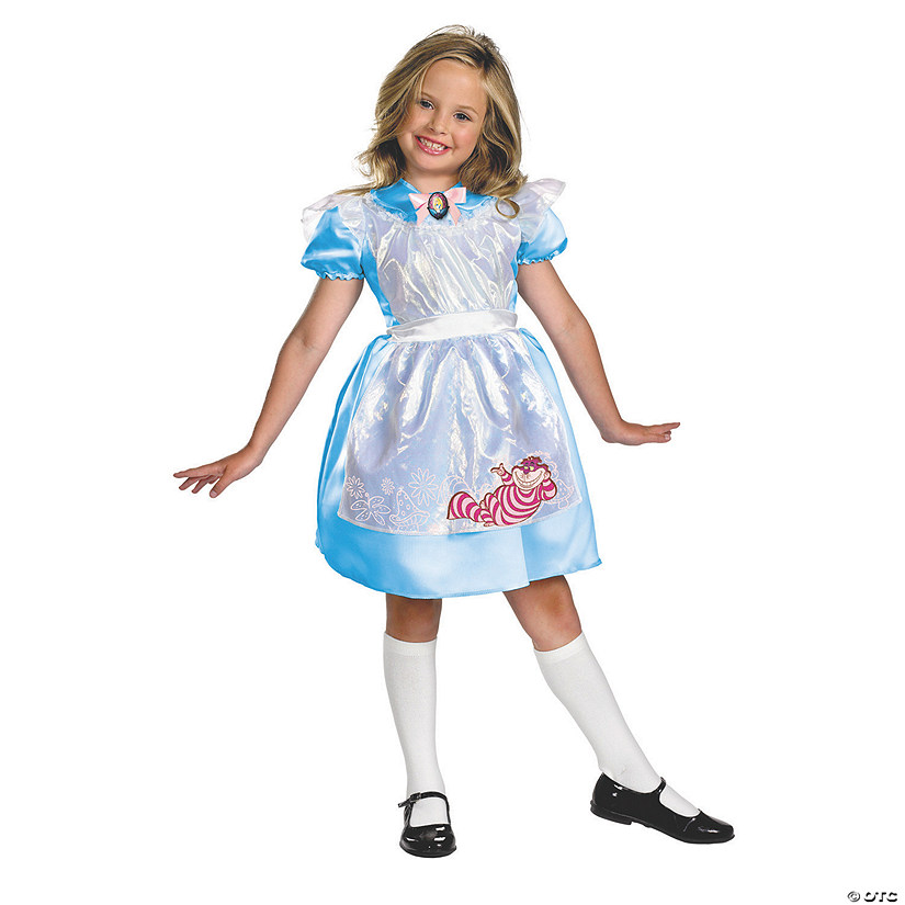 Toddler Girl&#8217;s Classic Alice in Wonderland&#8482; Alice Costume - 3T-4T Image