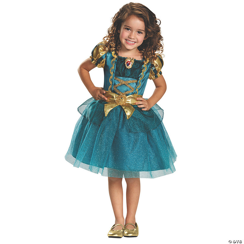 Toddler Girl&#8217;s Classic Brave&#8482; Merida Costume - 3T-4T Image