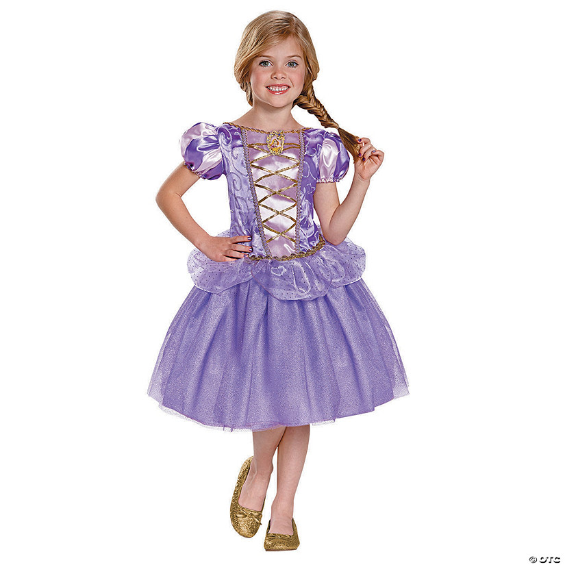 Toddler Girl&#8217;s Classic Disney&#8217;s Tangled&#8482; Rapunzel Costume - 3T-4T Image