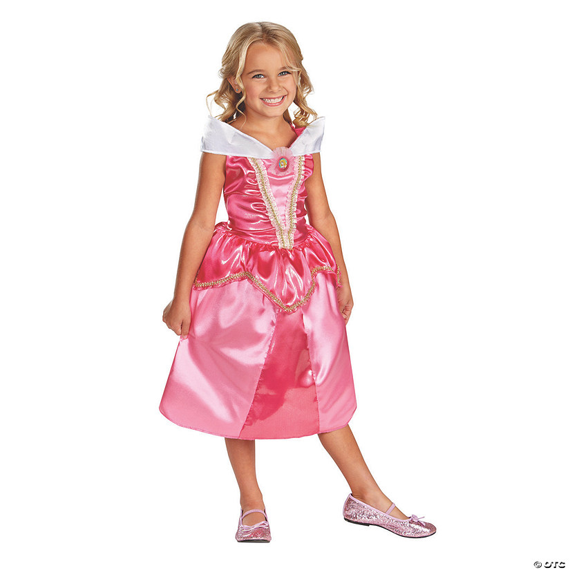 Toddler Girl&#8217;s Classic Sparkle Disney Princess Sleeping Beauty&#8482; Aurora Costume - 3T-4T Image