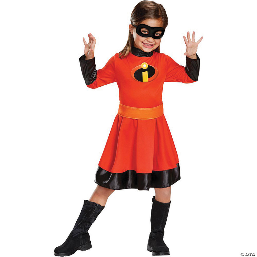 Toddler Girl&#8217;s Classic The Incredibles&#8482; Violet Costume Dress - 3T-4T Image