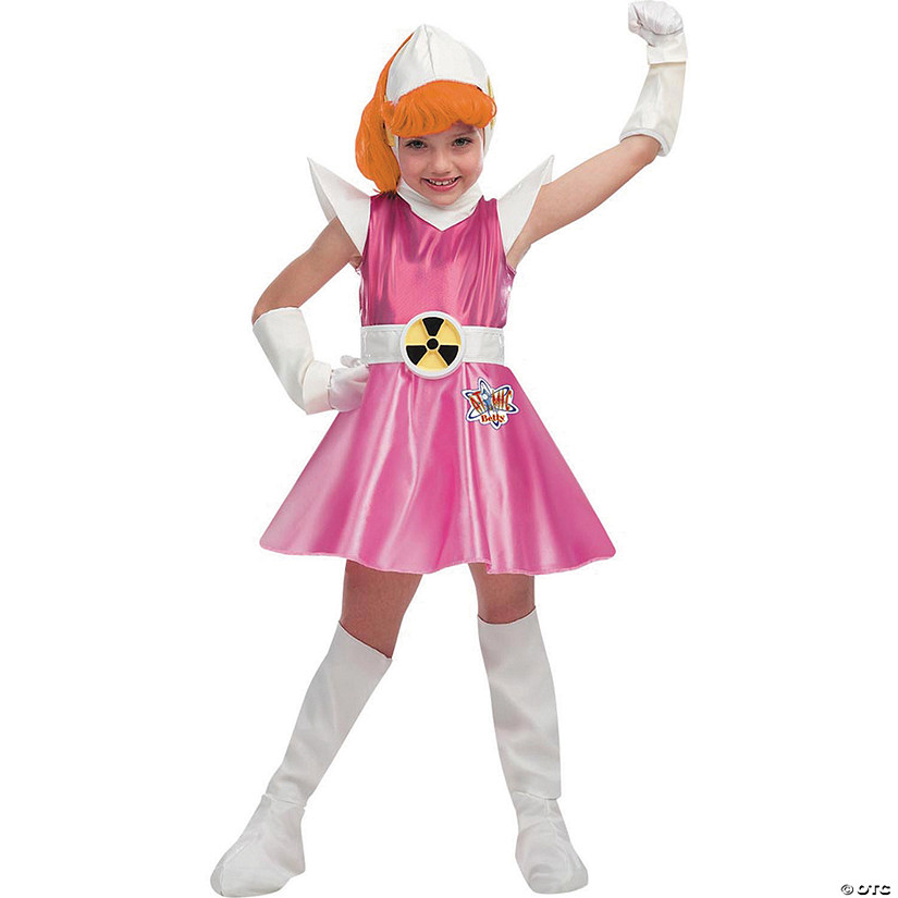 Toddler Girl&#8217;s Deluxe Atomic Betty Costume - 3T-4T Image